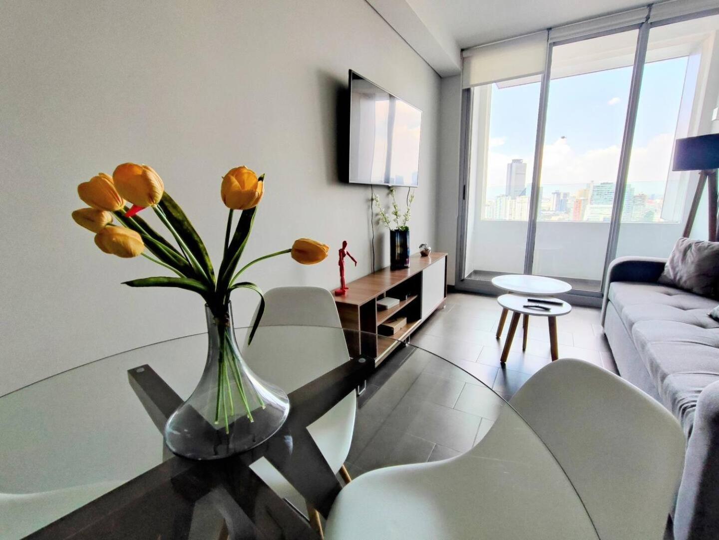 Alluring Views, Luxuriously Appointed In Polanco México DF Exterior foto