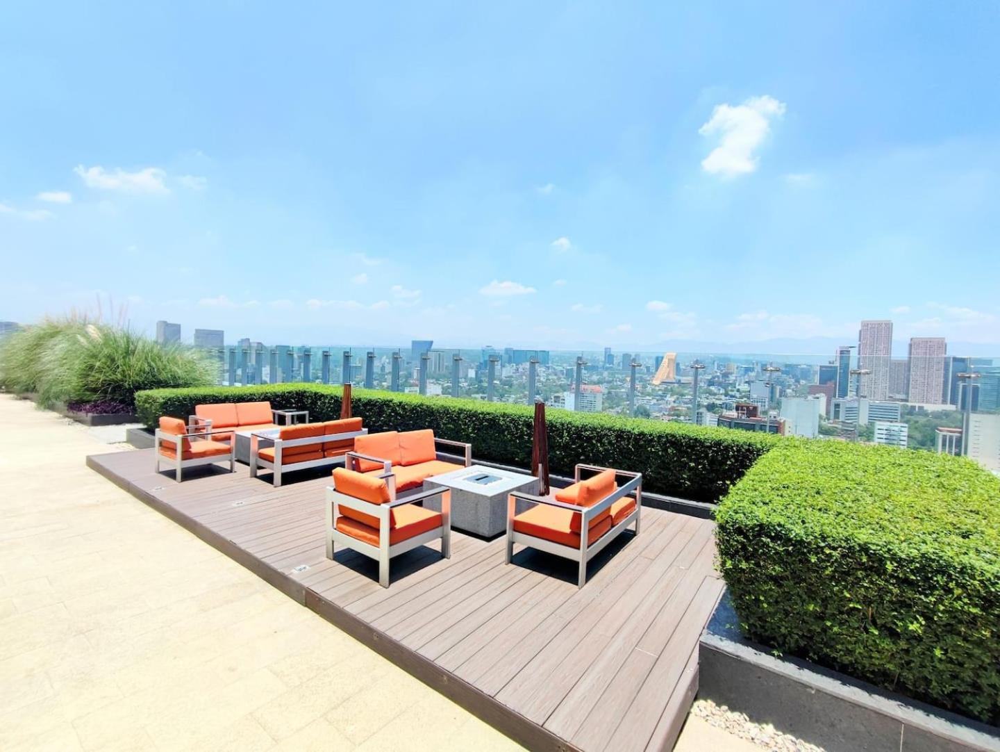 Alluring Views, Luxuriously Appointed In Polanco México DF Exterior foto